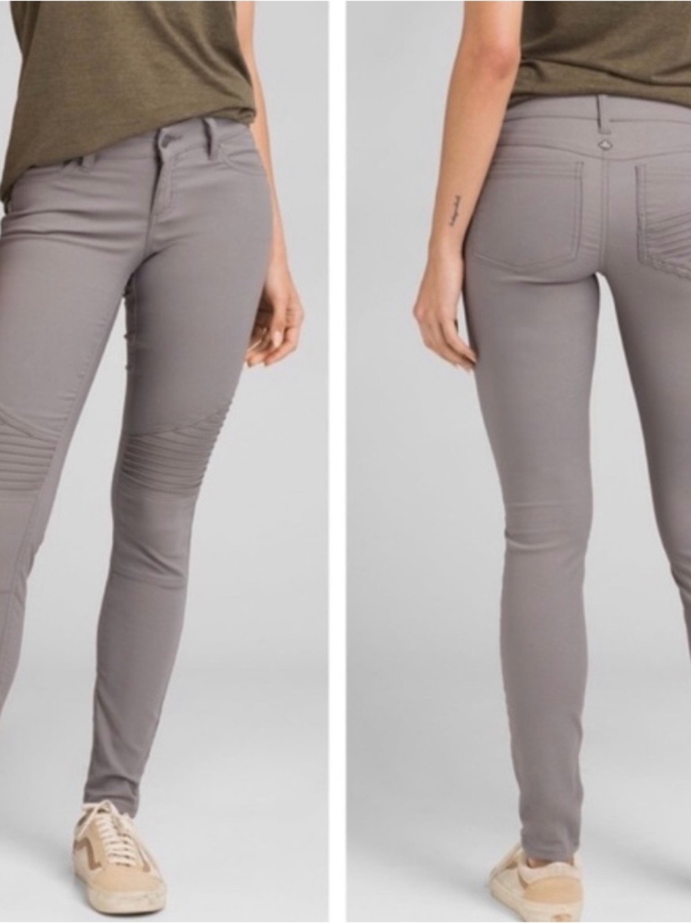 Prana Women's Pants in Charcoal Gray